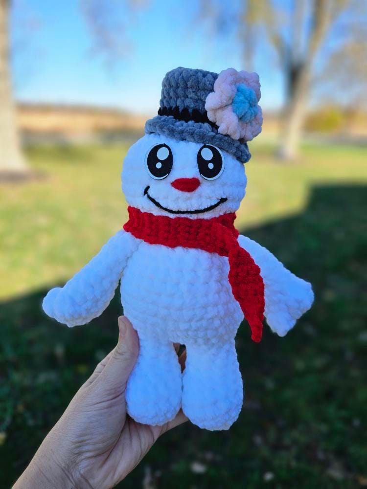 Friendly Snowman Crochet Pattern