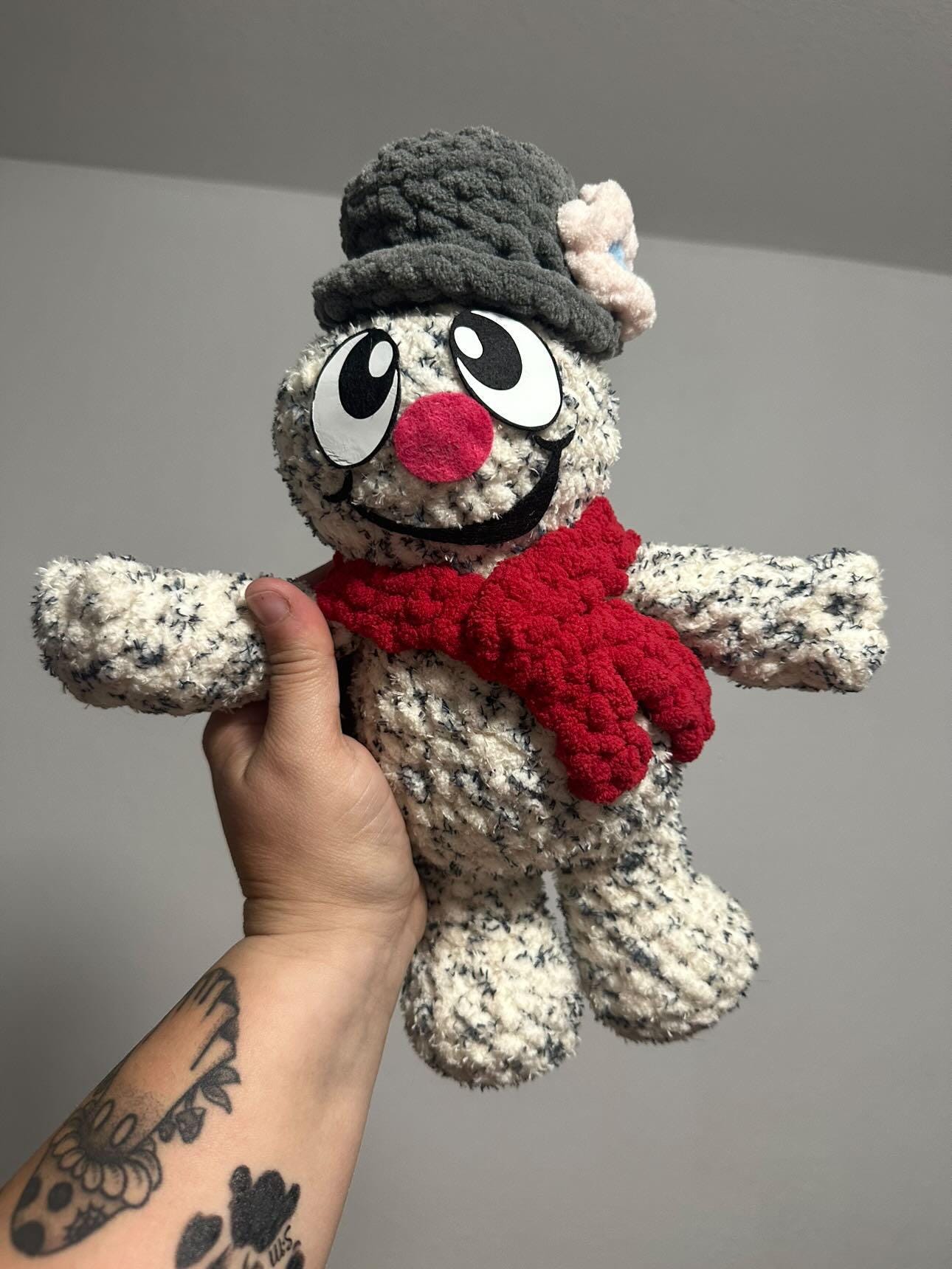Friendly Snowman Crochet Pattern
