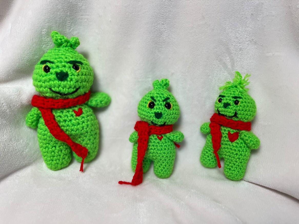 Mr.Grouch No-Sew crochet pattern