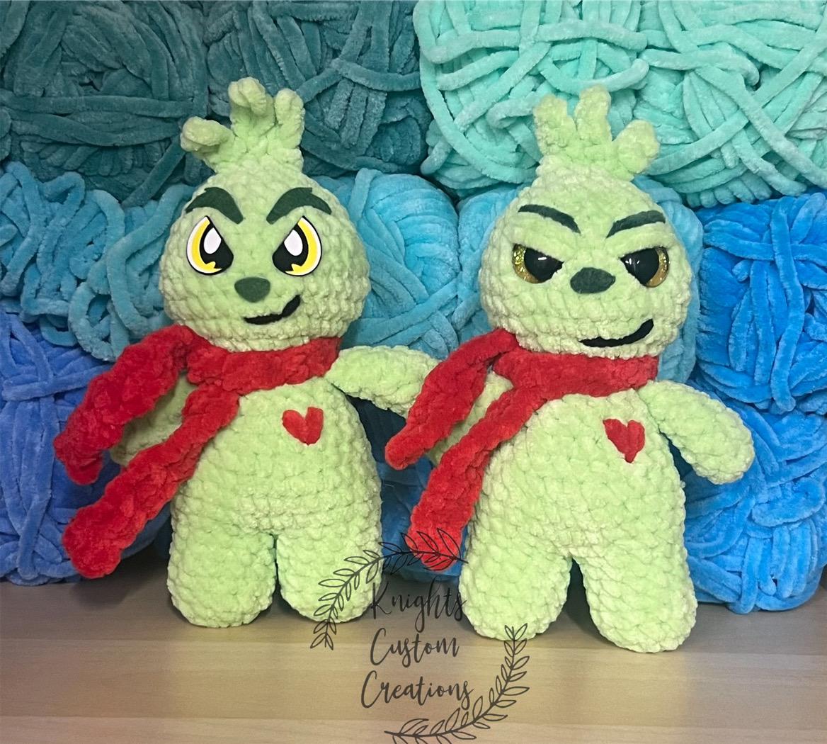 Mr.Grouch No-Sew crochet pattern