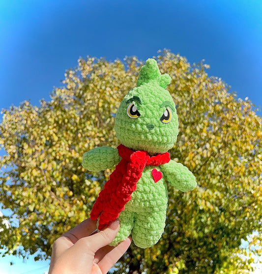 Mr.Grouch No-Sew crochet pattern