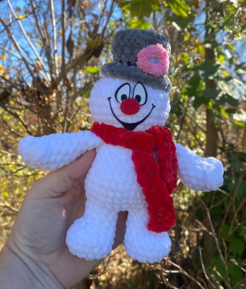 Friendly Snowman Crochet Pattern