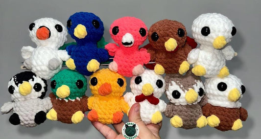 Itty Bitty Birds Crochet Pattern