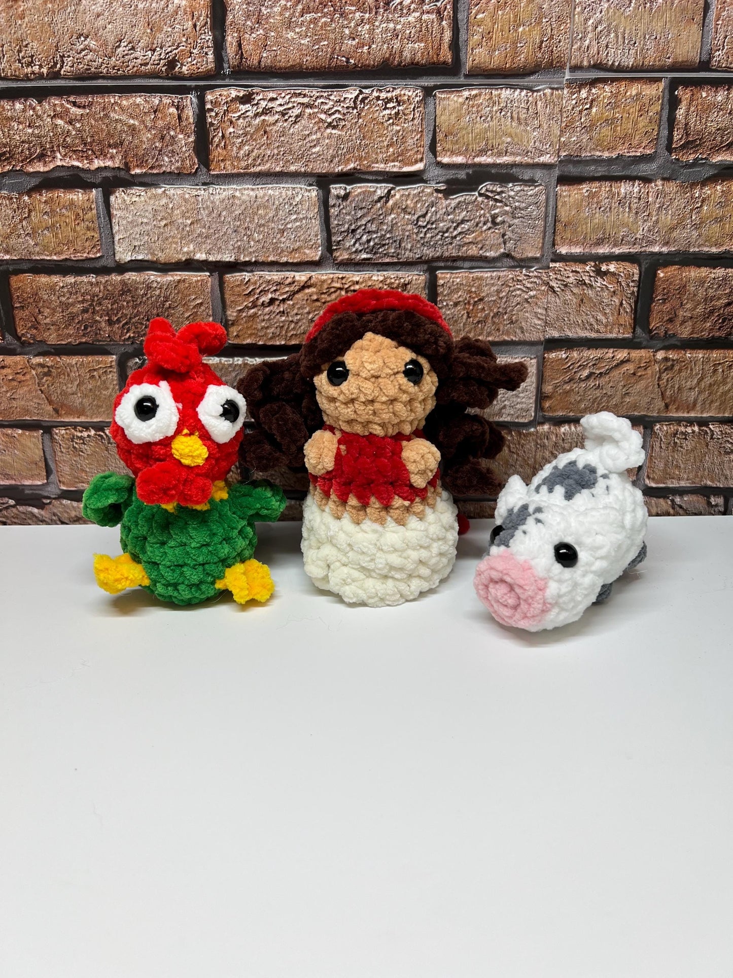 Itty Bitty Ocean Girl and Friends Crochet Pattern