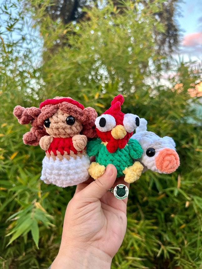 Itty Bitty Ocean Girl and Friends Crochet Pattern