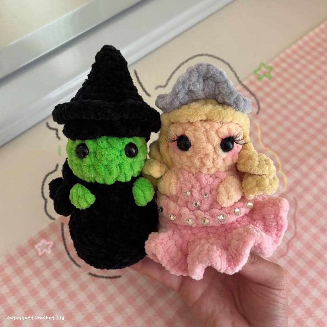 Witch Sisters Crochet Pattern