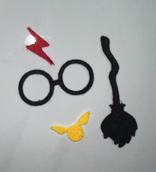 Itty Bitty Wizard and friends Felt Pack