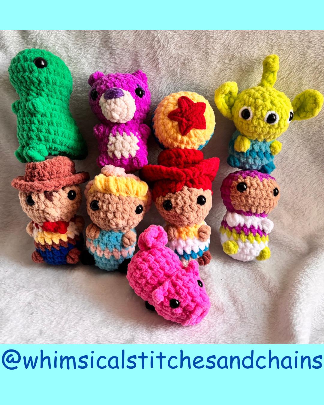 Itty Bitty Story Crew Crochet Pattern