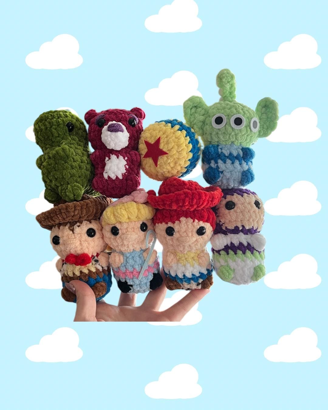 Itty Bitty Story Crew Crochet Pattern