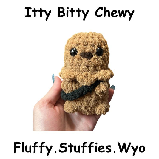 Ittt Bitty Chew Creature Crochet Pattern