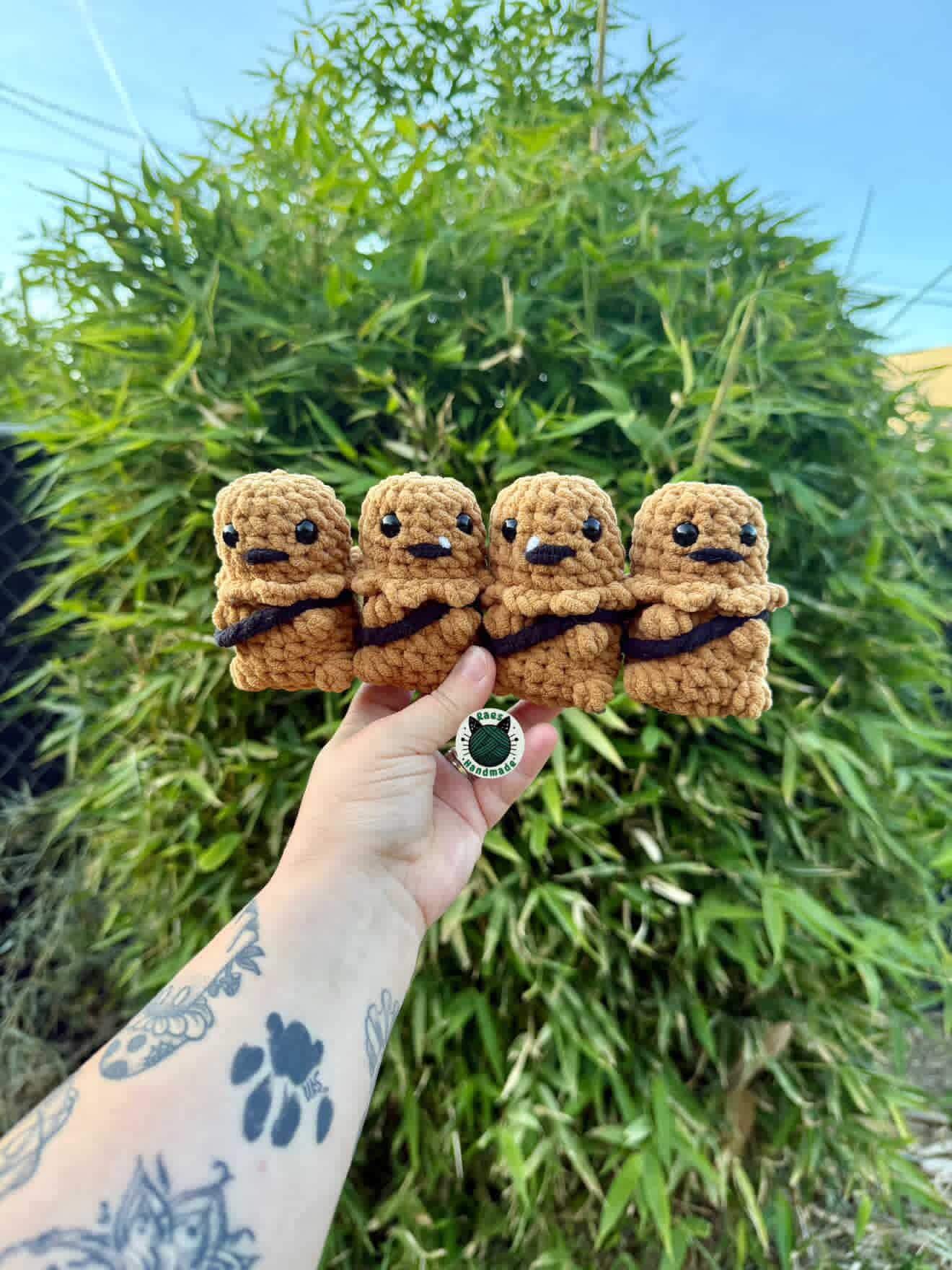Ittt Bitty Chew Creature Crochet Pattern