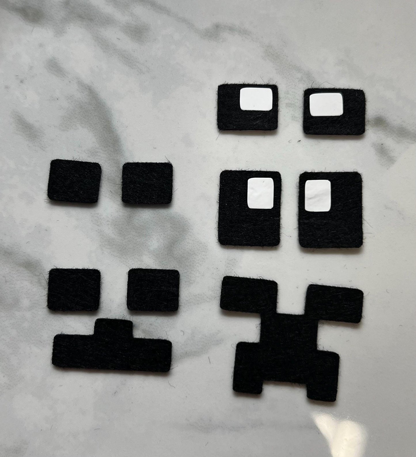 Itty Bitty Creeper Crew Felt Eyes