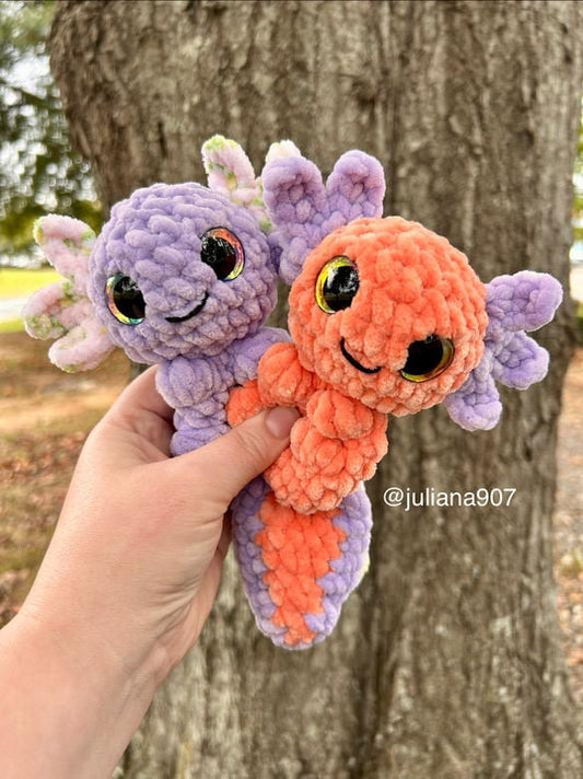 Itty Bitty Axolotl Crochet Pattern