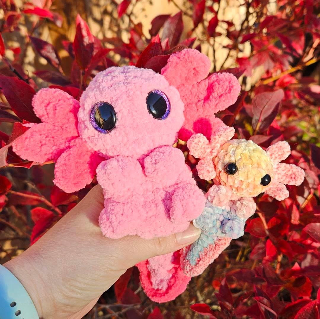 Itty Bitty Axolotl Crochet Pattern