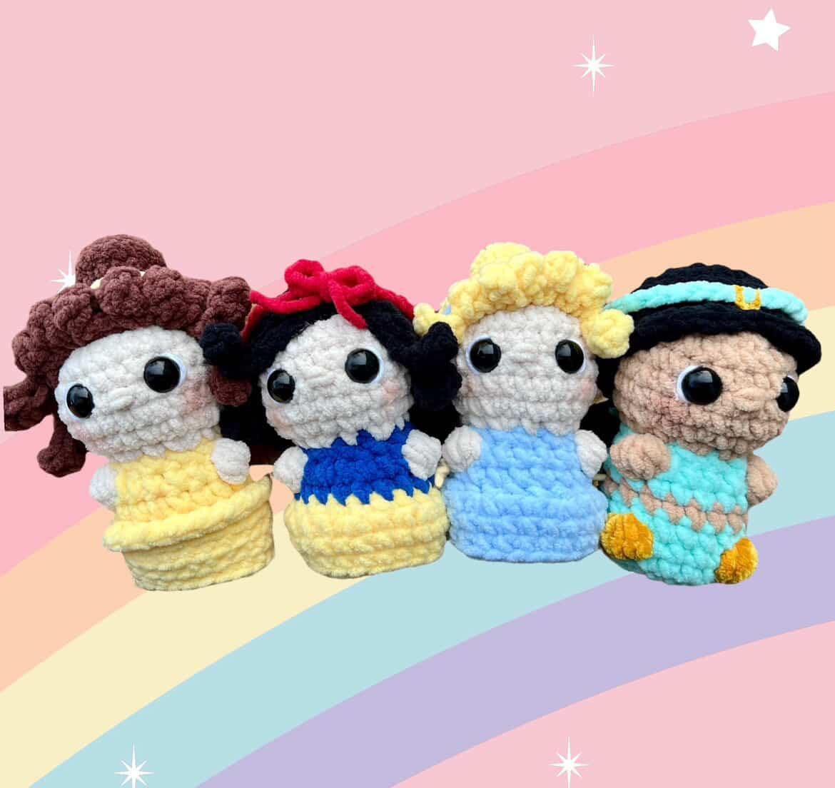 Itty Bitty Princess Group 1 crochet pattern