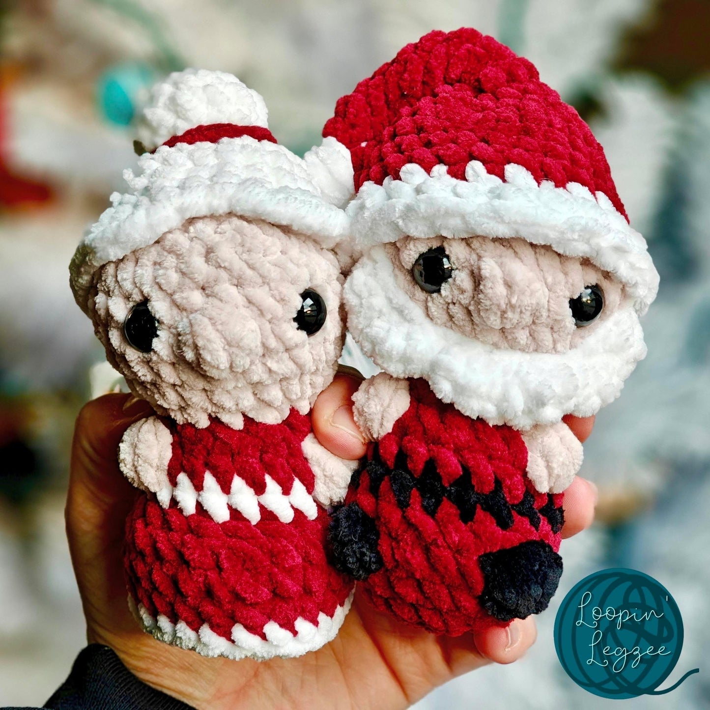 Itty Bitty Claus Crew Crochet Pattern