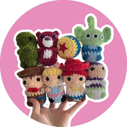 Itty Bitty Story Crew Crochet Pattern