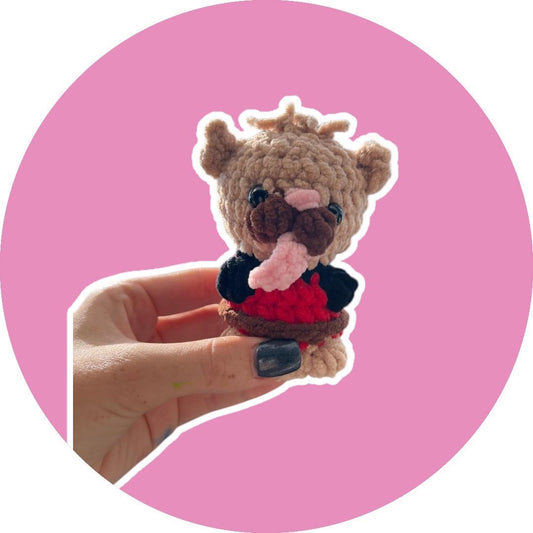 Itty Bitty Baby Mutant Dog crochet pattern