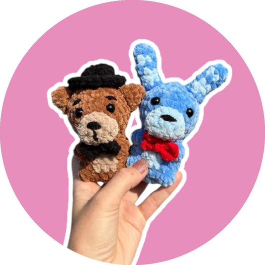 Itty Bitty FNAF crochet patetern