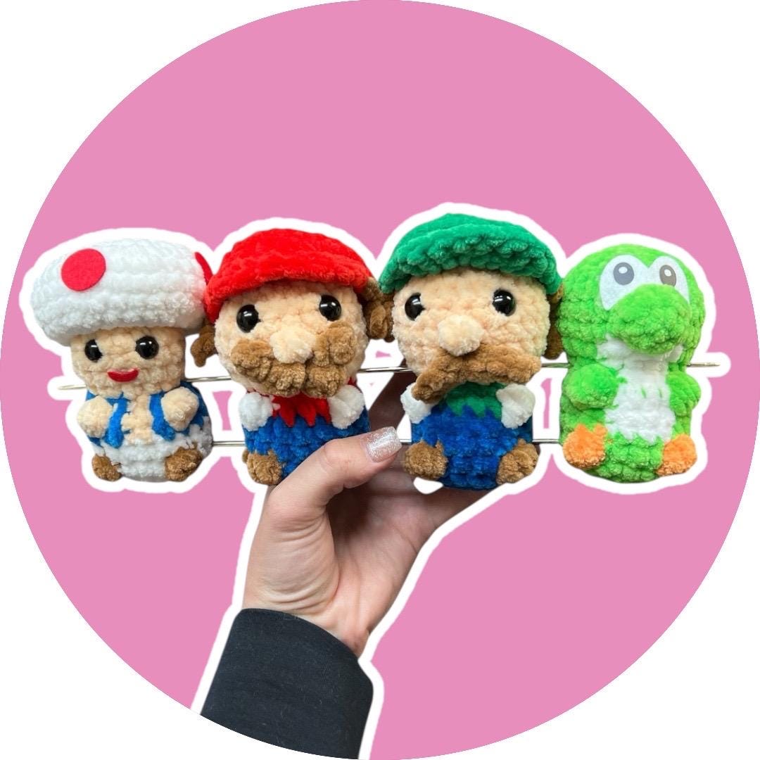 M&L Pattern pack Itty Bitties crochet pattern