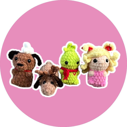 Itty Bitty Whooo Group Crochet Pattern