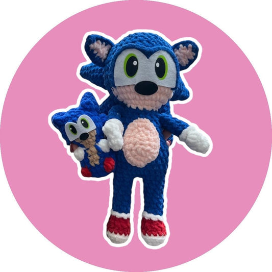 Scenic The Hedgehog Crochet Patter Duo